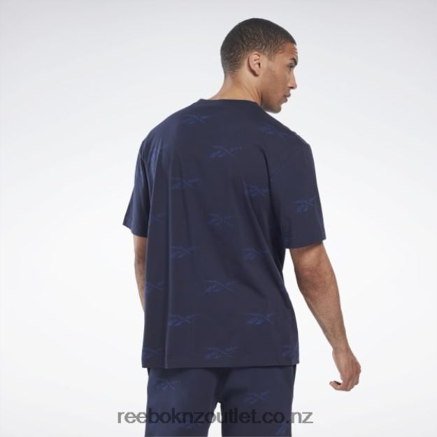 Vector Navy 2B46261257 Identity Vector T-Shirt Reebok Men