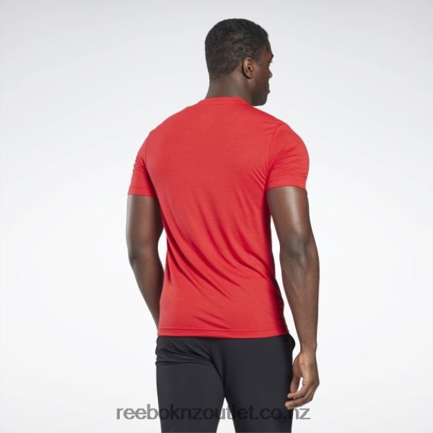 Vector Red 2B46261295 Life Is Not a Spectator Sport Graphic T-Shirt Reebok Men