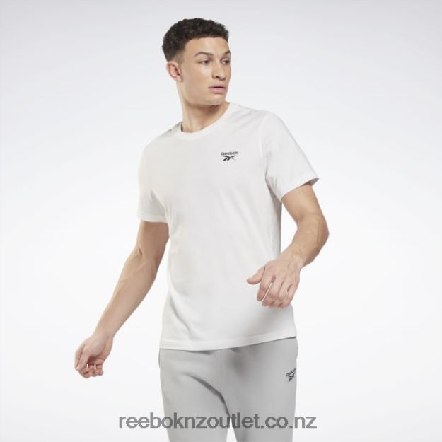 White 2B46261170 Identity Classics T-Shirt Reebok Men