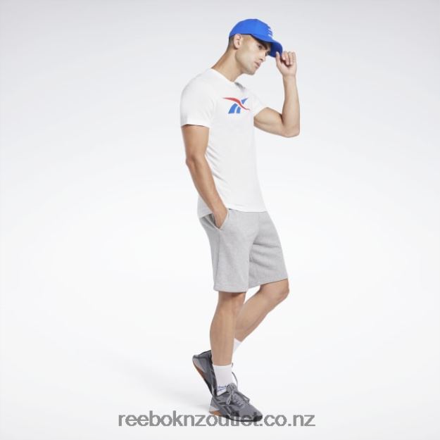 White/Vector Red/Vector Blue 2B46261185 Graphic Series Vector T-Shirt Reebok Men