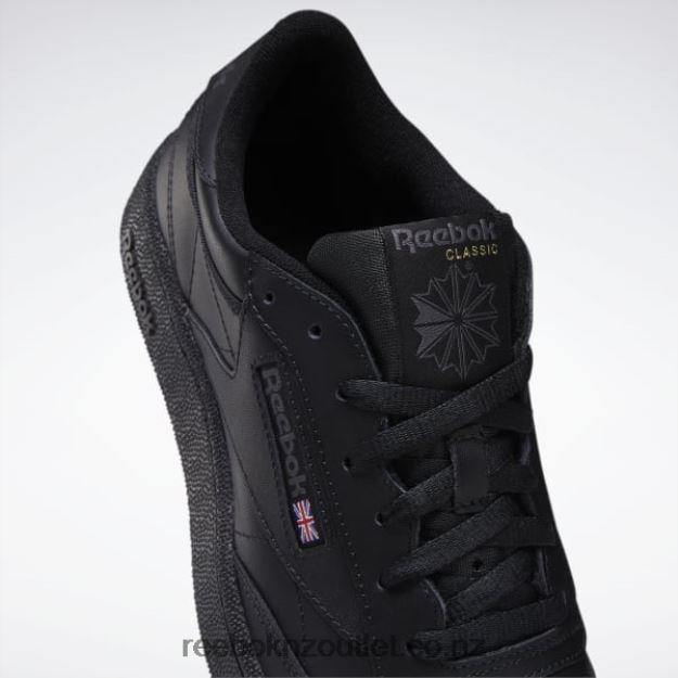 Black/Charcoal 2B46261048 Club C 85 Men\'s Shoes Reebok