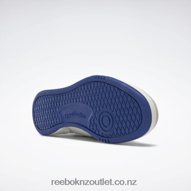 Chalk/Collegiate Royal/Excellent Red 2B46261029 Club C Revenge Vintage Men\'s Shoes Reebok