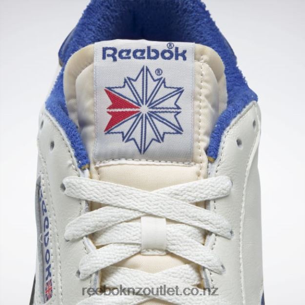 Chalk/Collegiate Royal/Excellent Red 2B46261029 Club C Revenge Vintage Men\'s Shoes Reebok