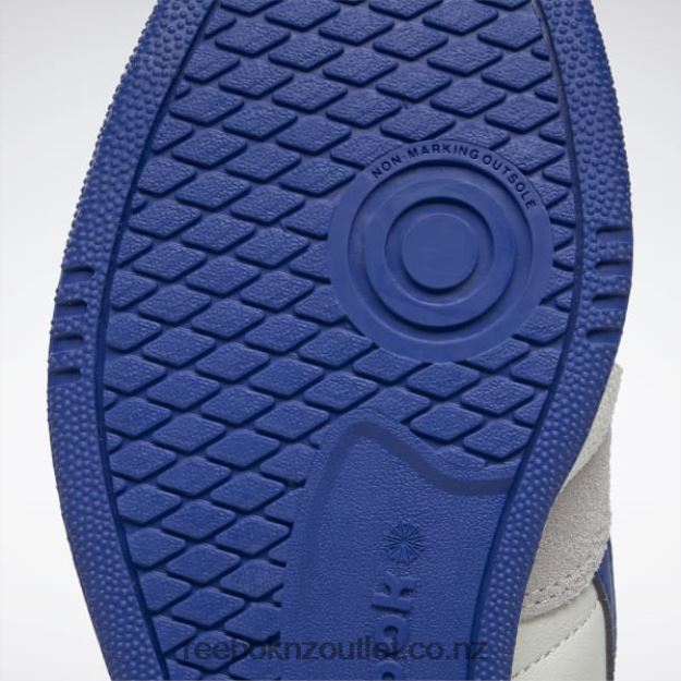 Chalk/Collegiate Royal/Excellent Red 2B46261029 Club C Revenge Vintage Men\'s Shoes Reebok