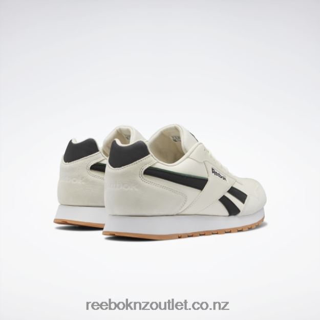 Chalk/Glen Green/Black 2B46261318 Classic Harman Run Men\'s Shoes Reebok