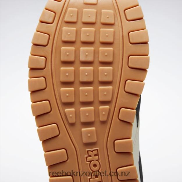 Chalk/Glen Green/Black 2B46261318 Classic Harman Run Men\'s Shoes Reebok