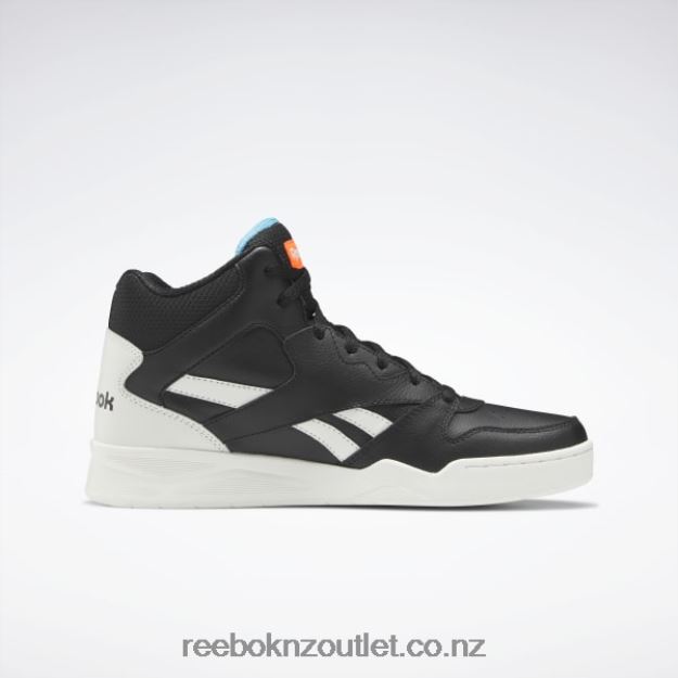 Core Black/Chalk/Radiant Aqua 2B46261102 Royal BB 4500 Hi 2 Men\'s Basketball Shoes Reebok