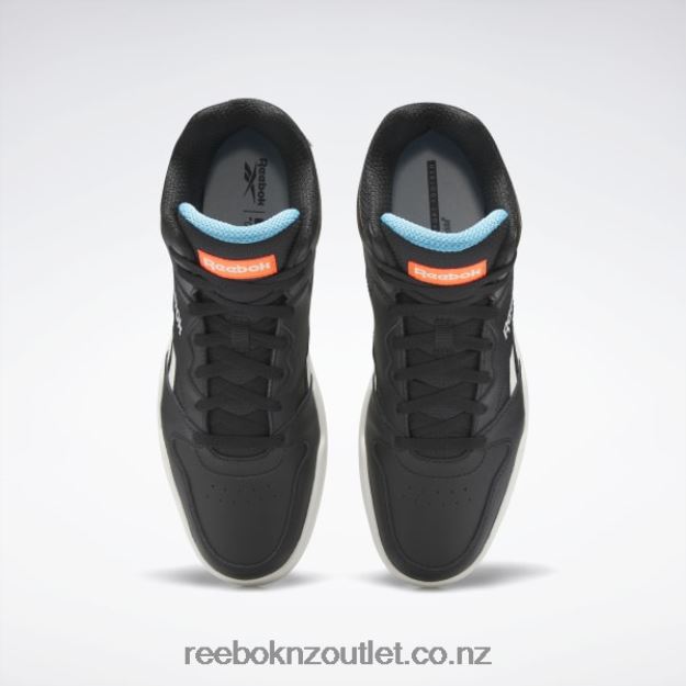 Core Black/Chalk/Radiant Aqua 2B46261102 Royal BB 4500 Hi 2 Men\'s Basketball Shoes Reebok