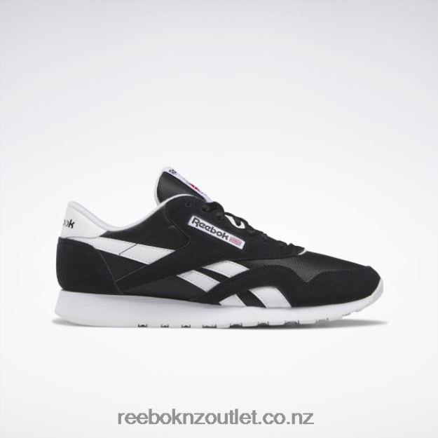 Core Black/Ftwr White 2B46261035 Classic Nylon Men's Shoes Reebok
