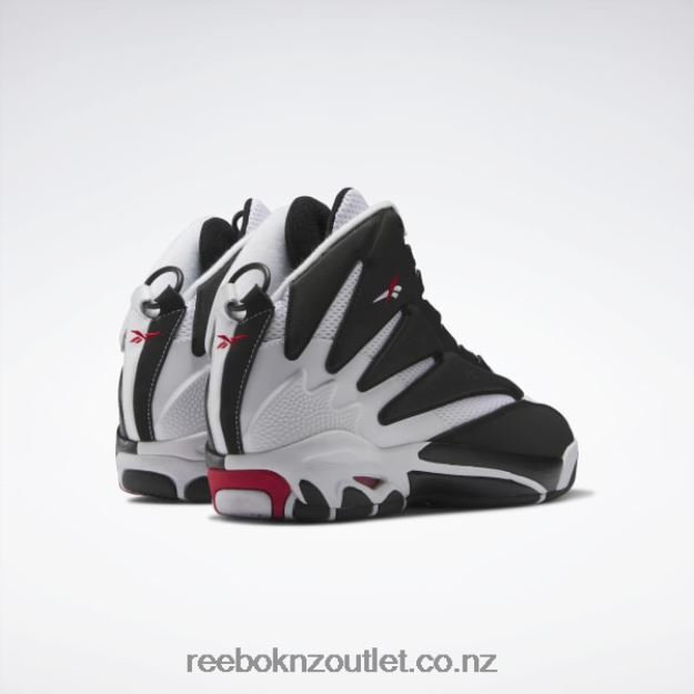 Core Black/Ftwr White/Vector Red 2B46261339 The Blast Basketball Shoes Reebok Men