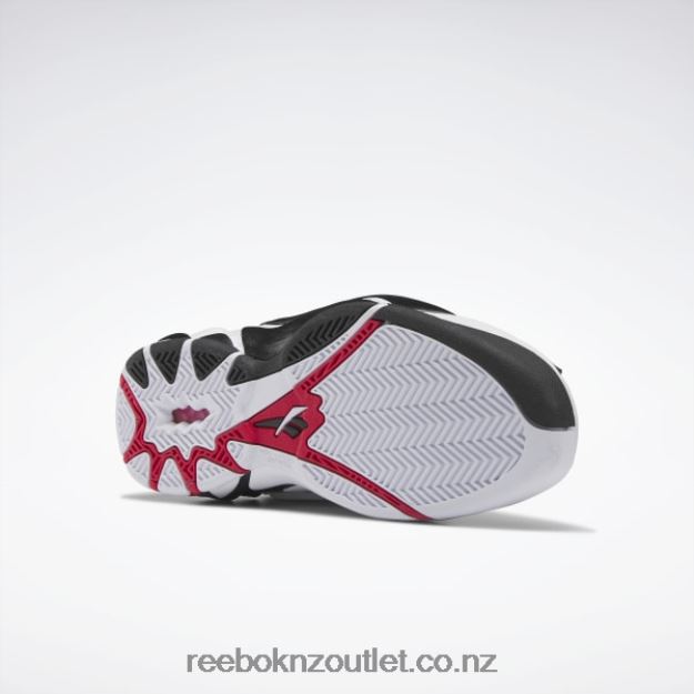 Core Black/Ftwr White/Vector Red 2B46261339 The Blast Basketball Shoes Reebok Men