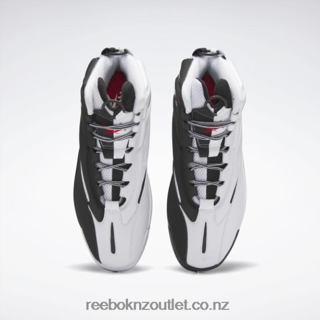 Core Black/Ftwr White/Vector Red 2B46261339 The Blast Basketball Shoes Reebok Men