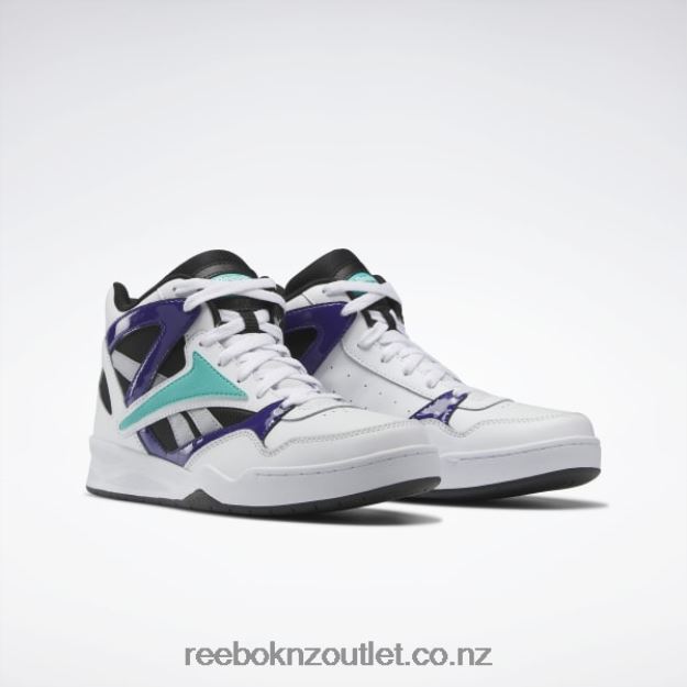Ftwr White/Core Black/Classic Teal 2B46261163 Royal BB 4590 Basketball Shoes Reebok Men