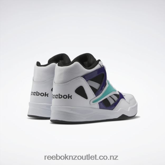Ftwr White/Core Black/Classic Teal 2B46261163 Royal BB 4590 Basketball Shoes Reebok Men