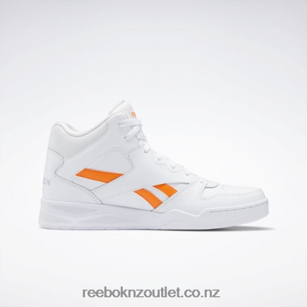 Ftwr White/Smash Orange S23-R/Pure Grey 2 2B46261133 Royal BB 4500 Hi 2 Men\'s Basketball Shoes Reebok
