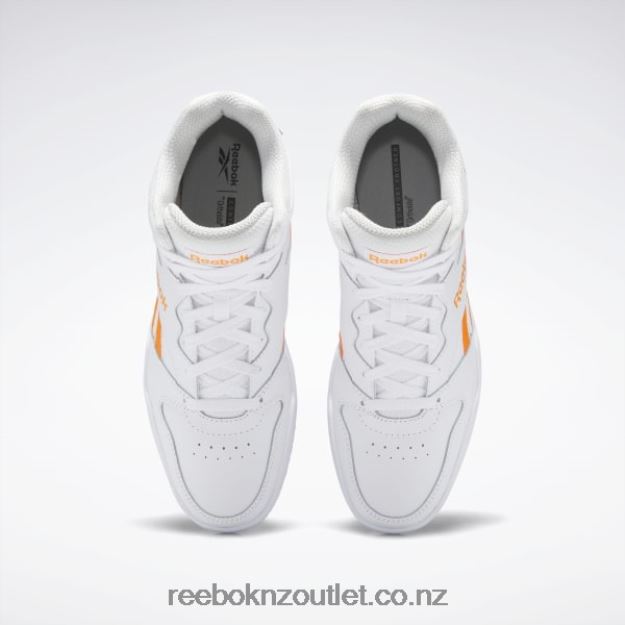 Ftwr White/Smash Orange S23-R/Pure Grey 2 2B46261133 Royal BB 4500 Hi 2 Men\'s Basketball Shoes Reebok