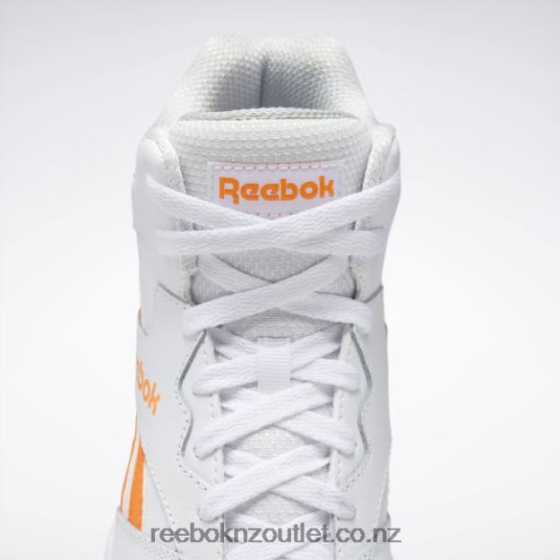 Ftwr White/Smash Orange S23-R/Pure Grey 2 2B46261133 Royal BB 4500 Hi 2 Men\'s Basketball Shoes Reebok