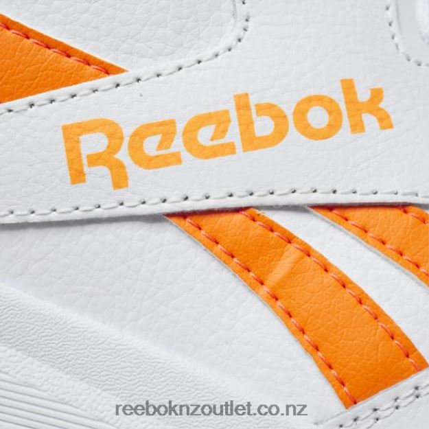 Ftwr White/Smash Orange S23-R/Pure Grey 2 2B46261133 Royal BB 4500 Hi 2 Men\'s Basketball Shoes Reebok