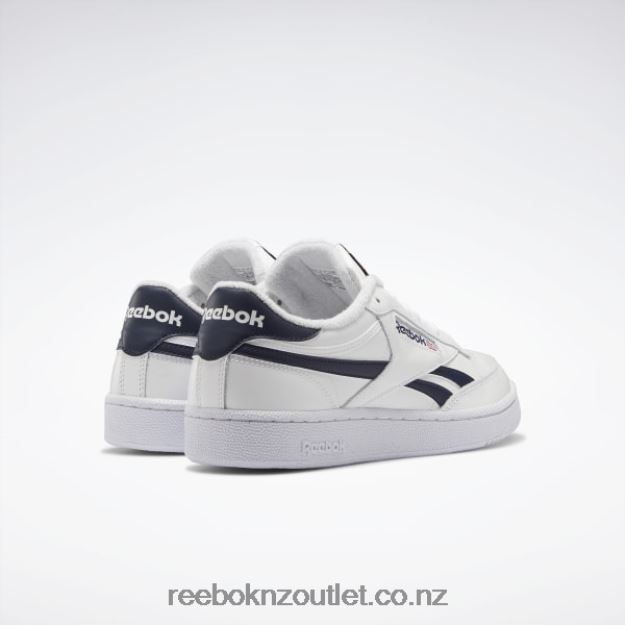 Ftwr White/Vector Navy 2B46261081 Club C Revenge Shoes Reebok Men