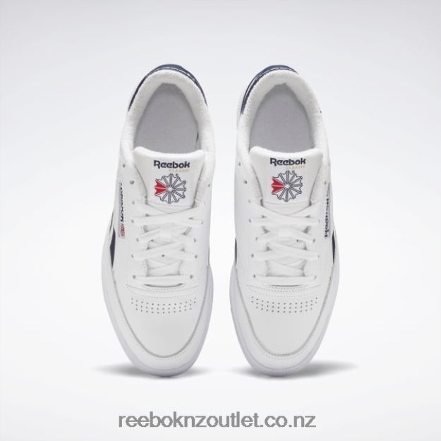 Ftwr White/Vector Navy 2B46261081 Club C Revenge Shoes Reebok Men