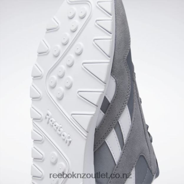 Pure Grey 5/Ftwr White 2B46261047 Classic Nylon Men\'s Shoes Reebok
