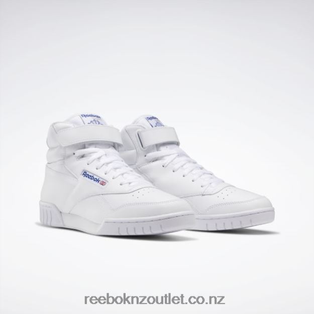 White 2B46261072 EX-O-FIT Hi Men\'s Shoes Reebok