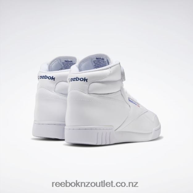 White 2B46261072 EX-O-FIT Hi Men\'s Shoes Reebok