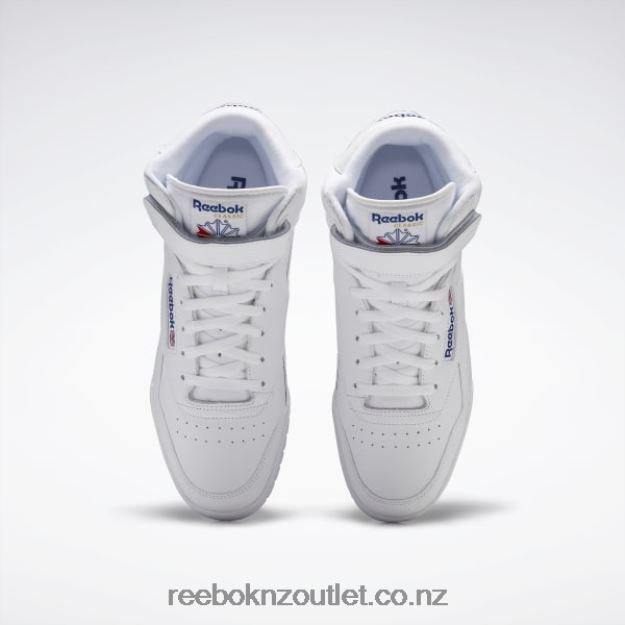 White 2B46261072 EX-O-FIT Hi Men\'s Shoes Reebok