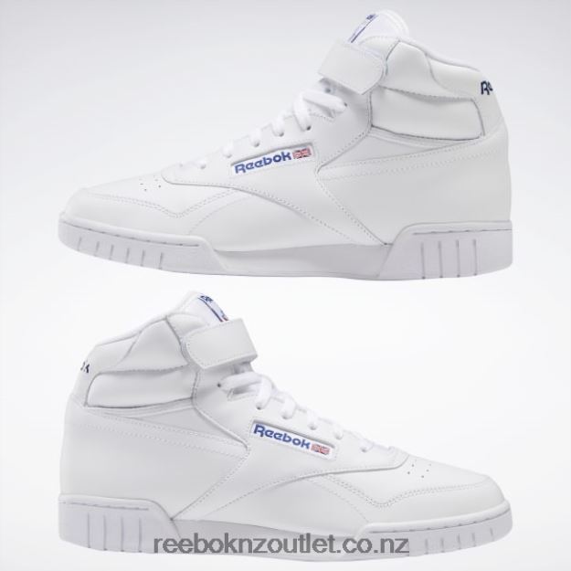 White 2B46261072 EX-O-FIT Hi Men\'s Shoes Reebok