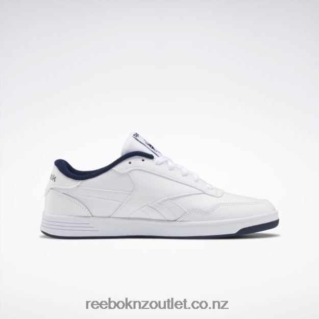 White/Collegiate Navy 2B46261334 Club MEMT Men\'s Shoes Reebok