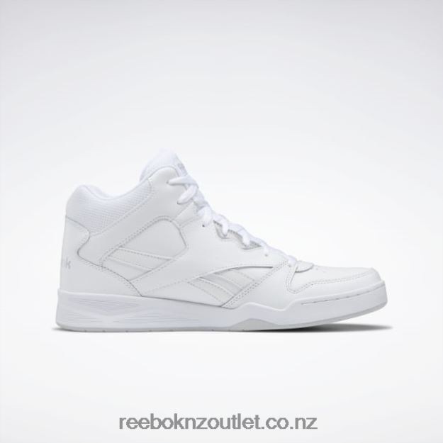 White/Lgh Solid Grey 2B46261064 Royal BB 4500 Hi 2 Men\'s Basketball Shoes Reebok