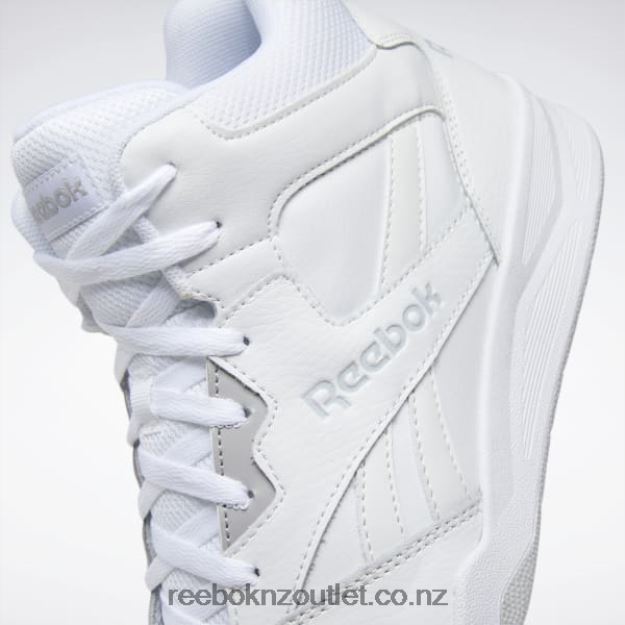 White/Lgh Solid Grey 2B46261064 Royal BB 4500 Hi 2 Men\'s Basketball Shoes Reebok