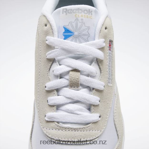 White/Light Grey 2B46261141 Classic Nylon Men\'s Shoes Reebok