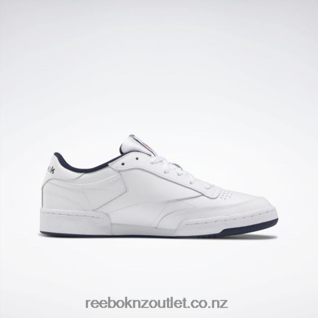 White/Navy 2B46261033 Club C 85 Men\'s Shoes Reebok