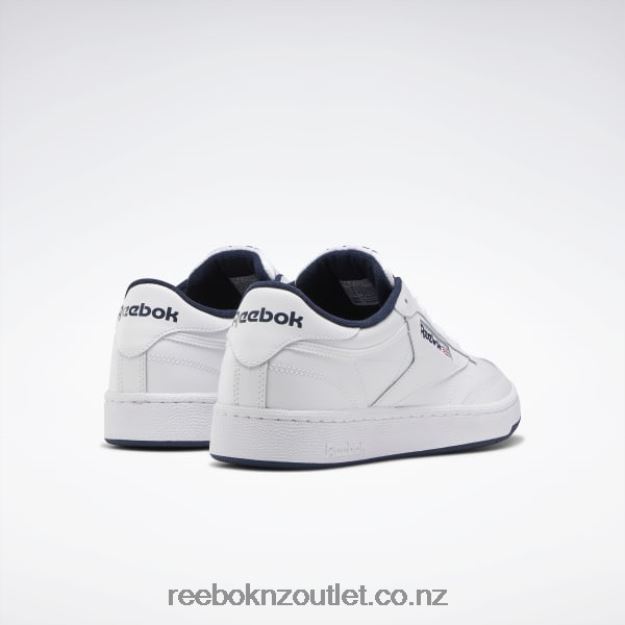 White/Navy 2B46261033 Club C 85 Men\'s Shoes Reebok