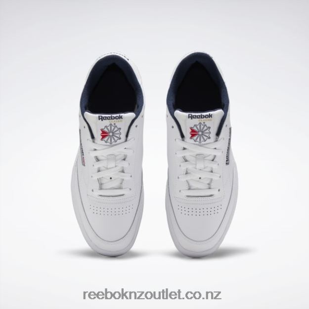 White/Navy 2B46261033 Club C 85 Men\'s Shoes Reebok