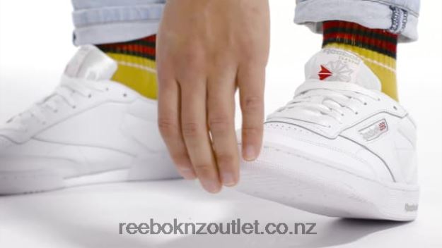 White/Sheer Grey 2B46261023 Club C 85 Men\'s Shoes Reebok