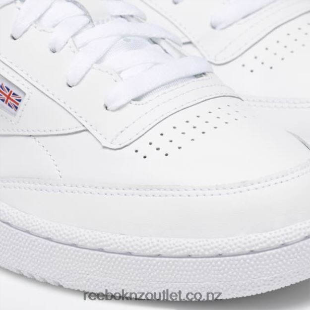 White/Sheer Grey 2B46261023 Club C 85 Men\'s Shoes Reebok