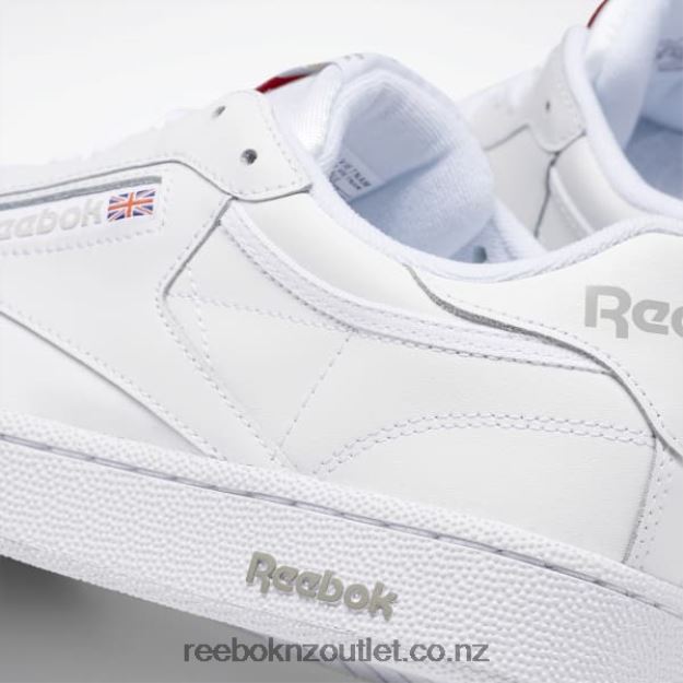 White/Sheer Grey 2B46261023 Club C 85 Men\'s Shoes Reebok