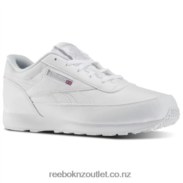 White/Steel 2B46261118 Classic Renaissance Wide 4E Reebok Men