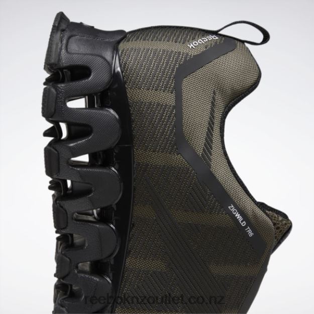 Army Green/Core Black/Ftwr White 2B46261050 ZigWild Trail 6 Men\'s Shoes Reebok