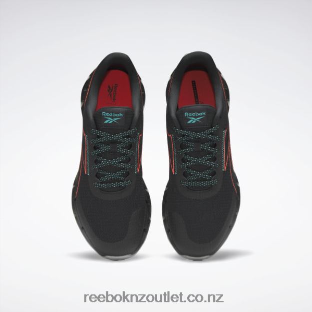 Core Black/Orange Flare/Classic Teal 2B46261105 Zig Dynamica 2 Adventure Men\'s Shoes Reebok