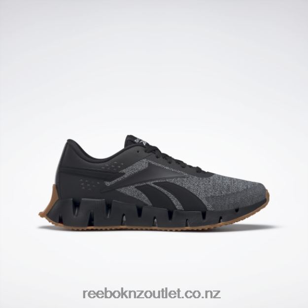 Core Black/Reebok Rubber Gum-03 2B46261027 Zig Dynamica 2 Men's Shoes Reebok