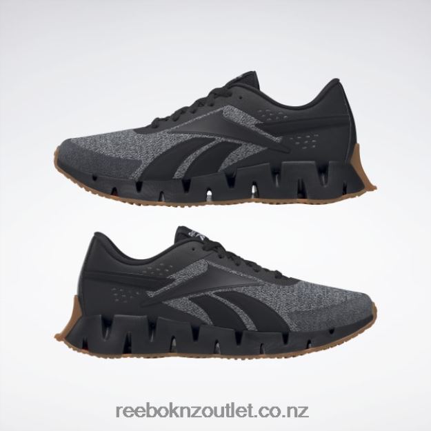 Core Black/Reebok Rubber Gum-03 2B46261027 Zig Dynamica 2 Men\'s Shoes Reebok