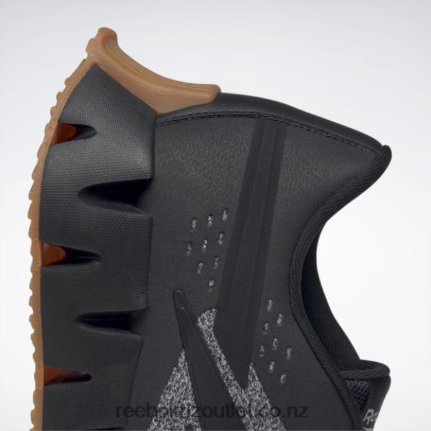 Core Black/Reebok Rubber Gum-03 2B46261027 Zig Dynamica 2 Men\'s Shoes Reebok