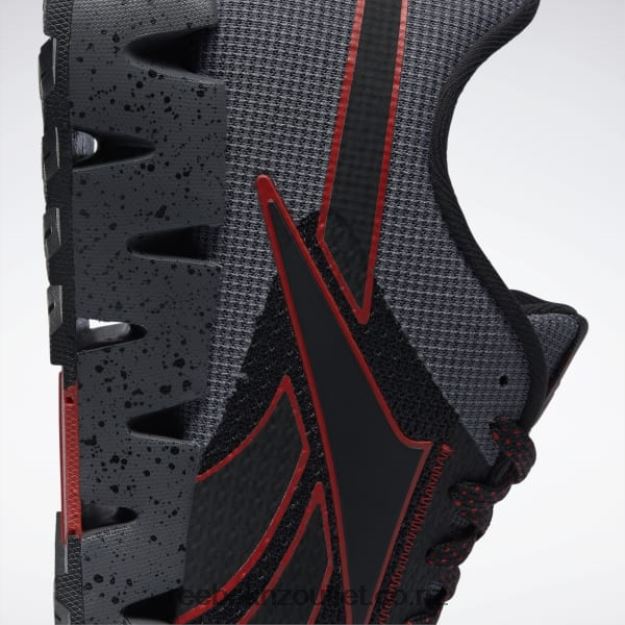 Core Black/Vector Red/Cold Grey 6 2B46261058 Zig Dynamica 2 Adventure Men\'s Shoes Reebok