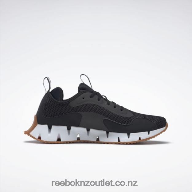Core Black/White/Reebok Rubber Gum-03 2B46261036 Zig Dynamica Men\'s Shoes Reebok