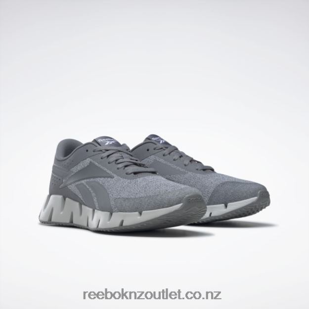 Pure Grey 3/Pure Grey 2/Pure Grey 5 2B46261053 Zig Dynamica 2 Men\'s Shoes Reebok