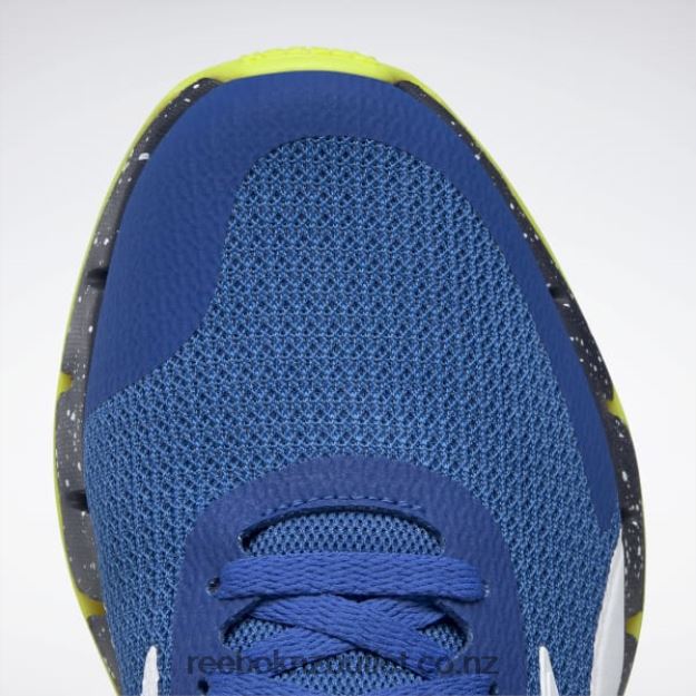 Vector Blue/Vector Navy/Acid Yellow 2B46261333 Zig Dynamica 2 Men\'s Shoes Reebok