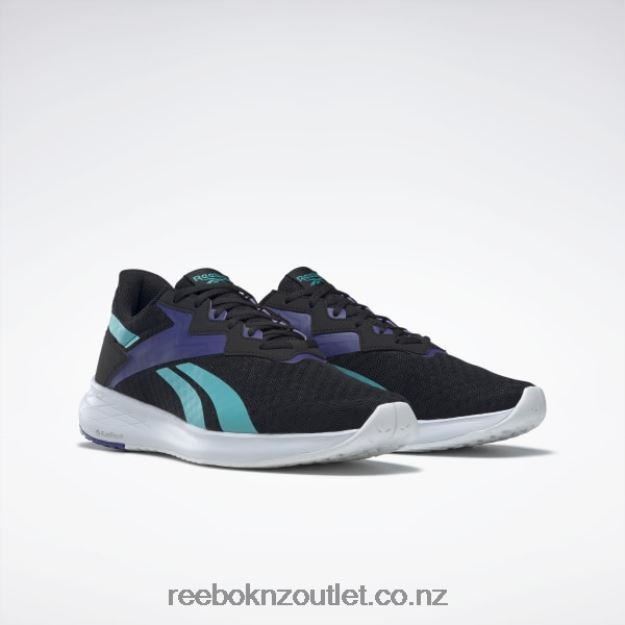 Core Black/Classic Teal/Bold Purple 2B46261234 Energen Plus 2 Men\'s Running Shoes Reebok
